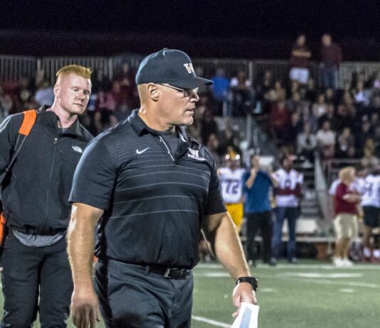 Stibi steps down from head football coaching position