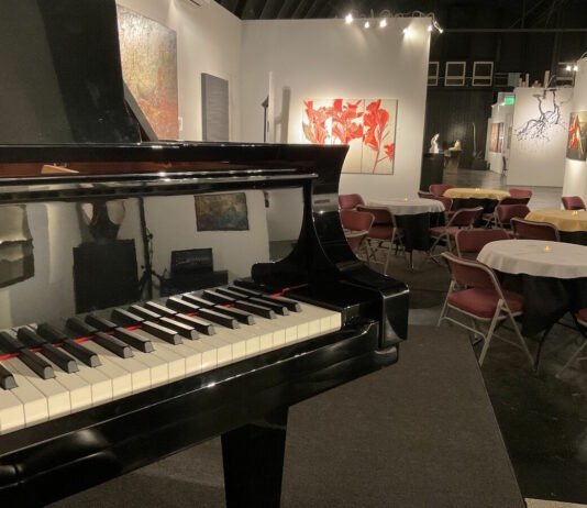 An intimate performing arts venue is opening at the Paul Mahder Gallery