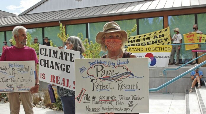 Healdsburg residents call for bold citywide climate action