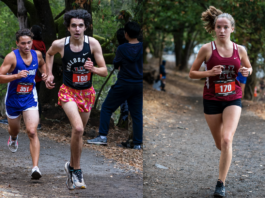 Running Dogs out fast at Viking Opener cross country meet