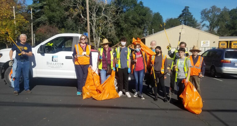 Sebastopol Rotary, Interact clubs collect 500 pounds of trash