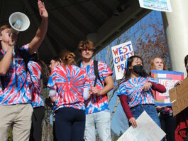 West County students walk out against vote to reinstate Analy name