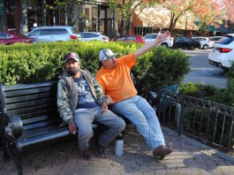 The Healdsburg Plaza’s four lucky corners