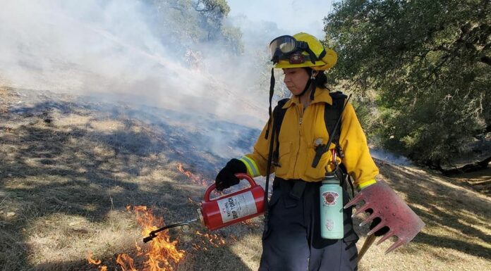Prescribed burn in Cloverdale Feb. 4