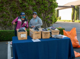 Volunteers clean up over 800 pounds of trash in Dry Creek Valley