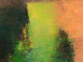 Elena Zolotnitsky’s 30”x30” painting