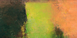 Elena Zolotnitsky’s 30”x30” painting
