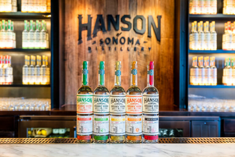 Organic Vodka Tasting: Hanson of Sonoma Tasting Room at Hanson Gallery
