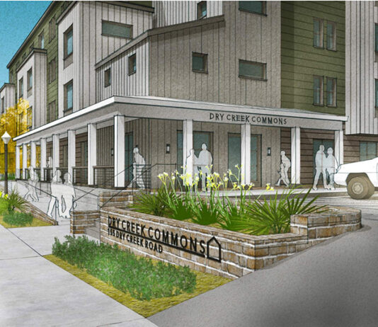 Traffic Tie-up at Dry Creek Affordable Housing Project