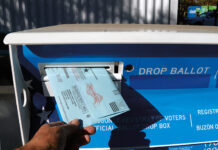 Don’t forget to vote! Healdsburg's drop box