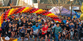 Fun runners at Turkey Trot