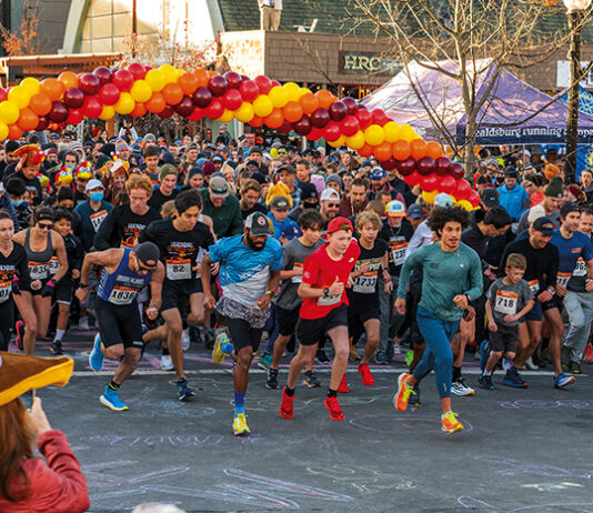 Fun runners at Turkey Trot