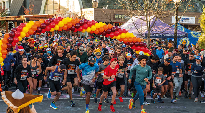 Fun runners at Turkey Trot