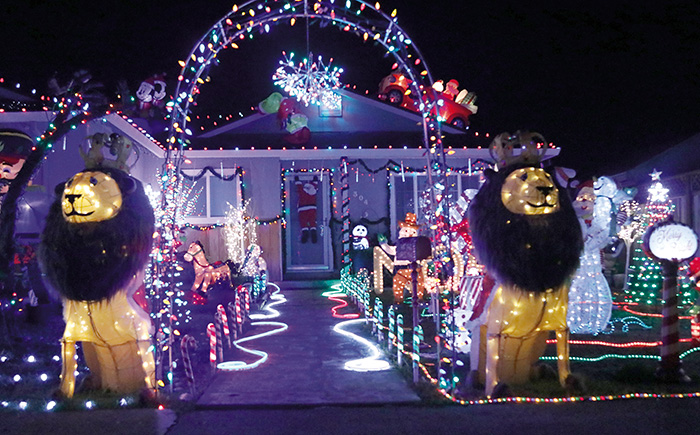 Healdsburg Brightens as Homes Illuminate for the Season