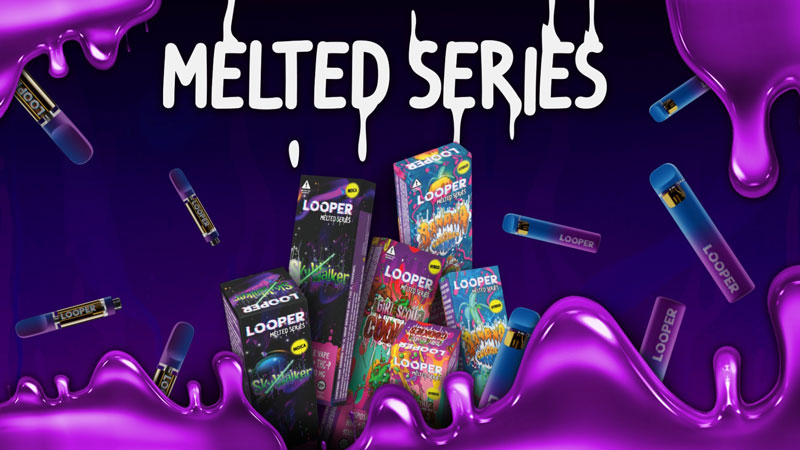 melted series disposable cannabis pens