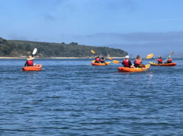 Paddling Tomales Bay at Heart’s Desire Beach