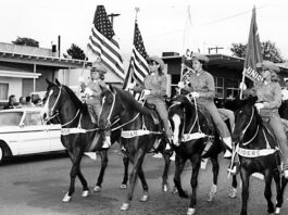 Future Farmers Fair Parade, in 1965, a tradition that began in 1949.