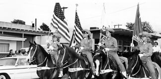 Future Farmers Fair Parade, in 1965, a tradition that began in 1949.