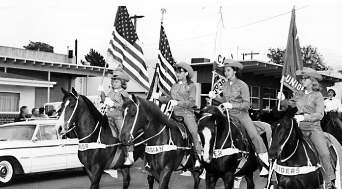 Future Farmers Fair Parade, in 1965, a tradition that began in 1949.