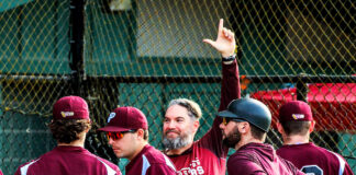 Coach Joey Gomes and the Prune Packers