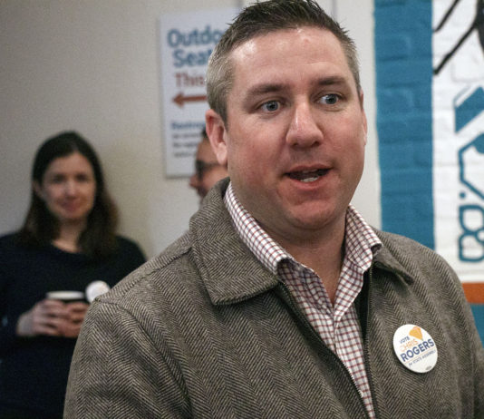 Candidate’s Coffee Klatch Introduces Chris Rogers
