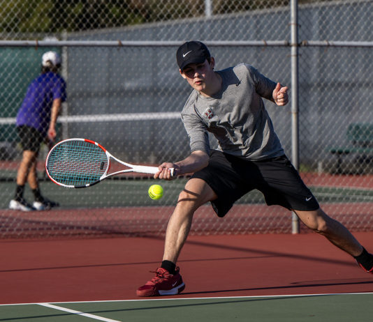 Tennis Boys Serving Up Wins