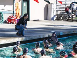Girls Swim Team’s ‘Turn to Shine’