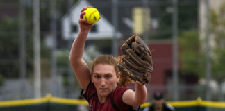 Softball pitcher