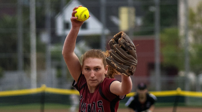 Softball pitcher