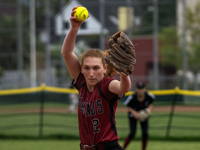 Softball pitcher