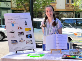 AAUW girl on her way to Tech Trek