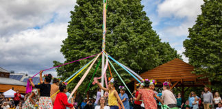 Maypole in Cloverdale