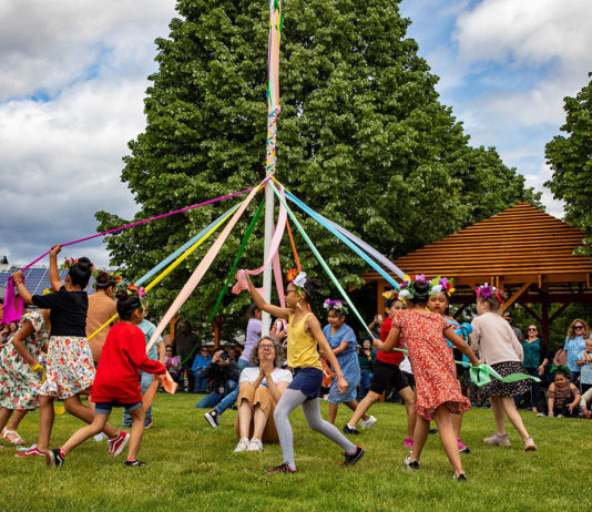 Maypole in Cloverdale