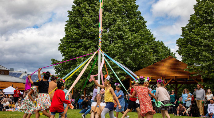 Maypole in Cloverdale