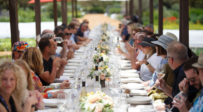 Table set for luxe lunch