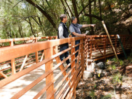 City officials on new bridge