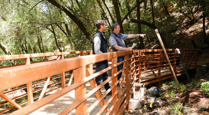 City officials on new bridge