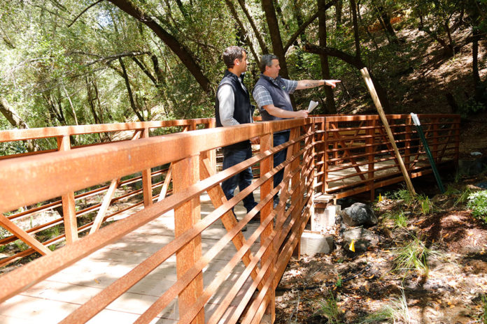 City officials on new bridge