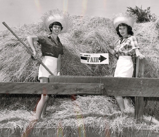 Old photo of Healdsburg Fair