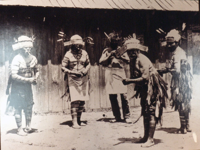 Pomo dancers