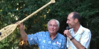 Riverkeeper Head Recalls Local Icon, Activist Marty Griffin Two men with paddle