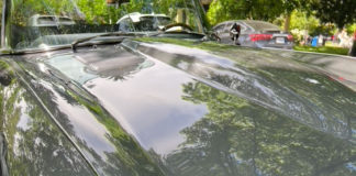 Headlamp of Jaguar XKE