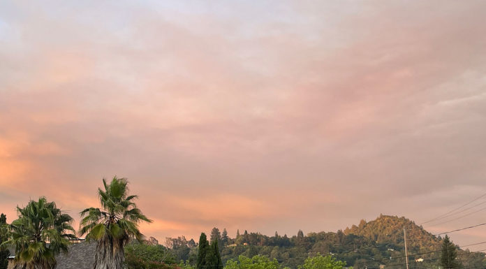 Smoky skies