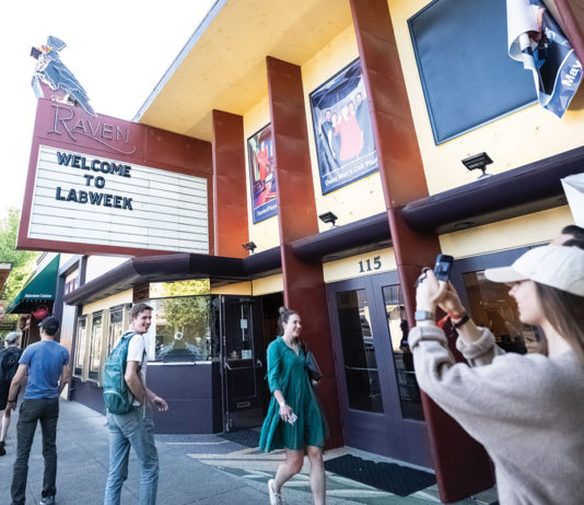 Theater marquee