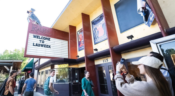 Theater marquee