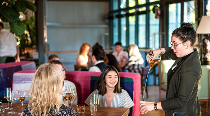 Large restaurant
