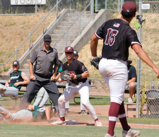 Baseball action