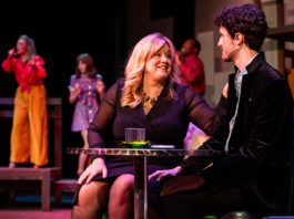 Classic Sondheim on a New Stage Actors on stage