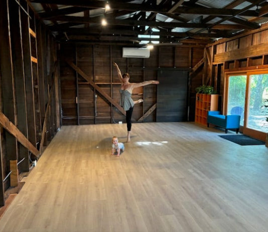 Dance Studio Opening at Healdsburg Flower Farm Dragonfly dance studio
