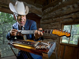 Junior Brown Pulls Up to the Raven Junior Brown
